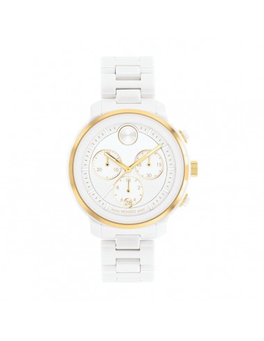 Movado BOLD Verso 40MM Chrono Dial and White Ceramic Watch. 3600933 En savoir plus