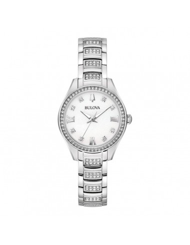 Bulova Crystal Collectoin Watch with 28MM Stainless Steel Bracelet. 96L311 d'Europe débarque