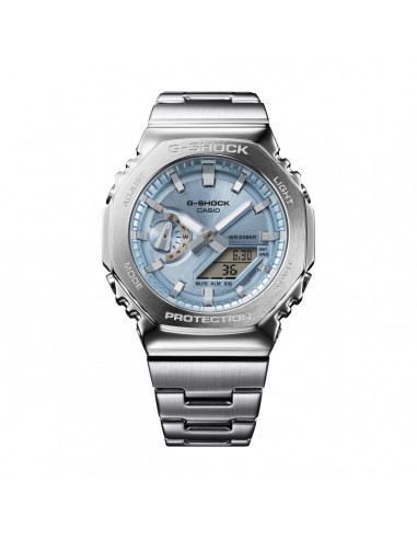 G-Shock G-Steel 49X44MM Blue Ice Analog-Digital Watch. GM2110D-2A chez Cornerstreet bien 