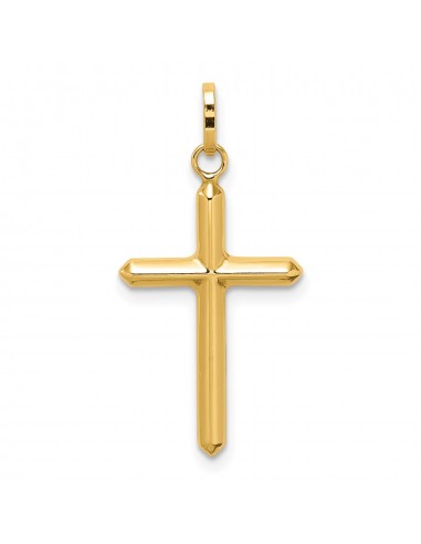 14KT Yellow Gold Cross Pendant. Chain Not Included Profitez des Offres !