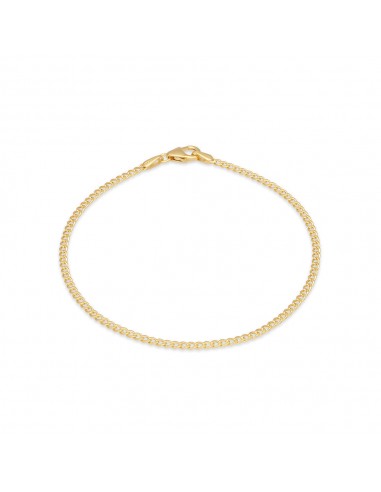 Solid Gold Curb Chain Bracelet 50-70% off 