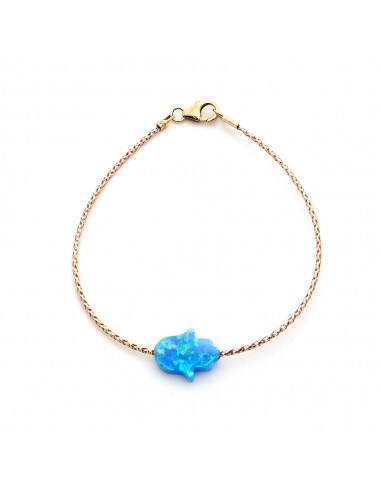 14K Solid Gold Bracelet with Opal Motif for Women pour bénéficier 