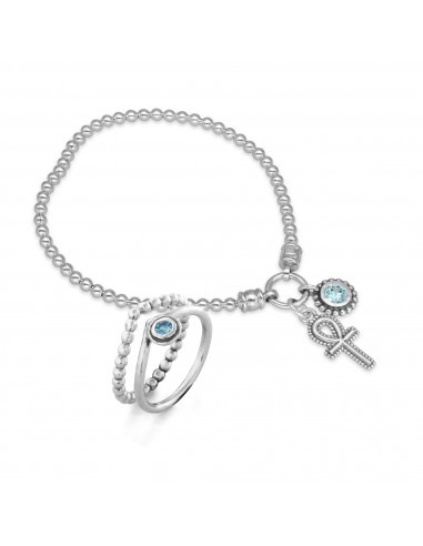 Birthstone Ring and Bracelet Set des créatures d'habitude