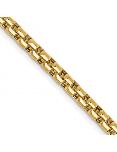 14KT Yellow Gold 26-inch 3.6MM Box Chain chez Cornerstreet bien 