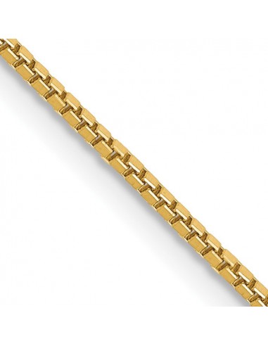 14KT Yellow Gold 22-inch 1MM Box Chain acheter