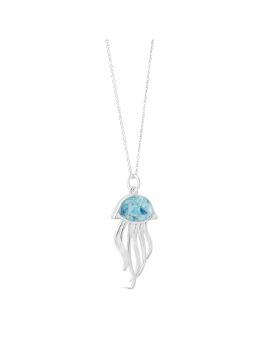 Dune Jewelry x 4ocean Jellyfish Necklace solde