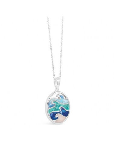 Dune Jewelry x 4ocean Make Waves Necklace brillant des détails fins