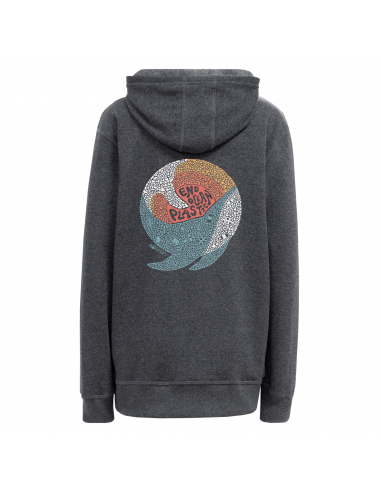 Whale Microplastic Kids Pullover Hoodie en stock