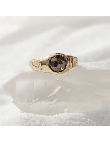 Rose Cut Chocolate Diamond Ring II Venez acheter