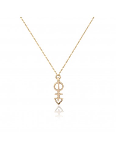 Mini Ma'at Charm Necklace outlet