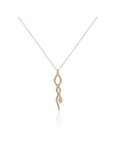 Mini Serpent Necklace Gold livraison gratuite