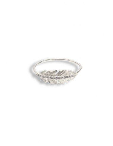 Silver Feather Ring commande en ligne