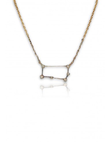 Zodiac Constellation Necklace - Gemini de pas cher