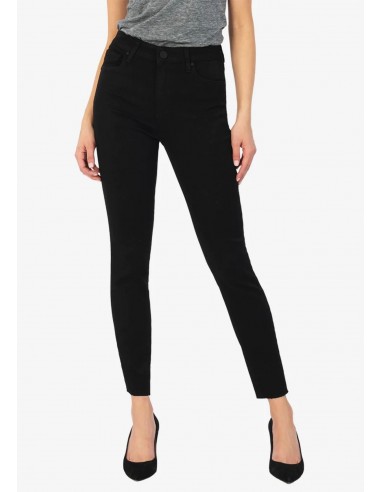 Donna High Rise Fab Ab Ankle Skinny Jeans - Black chez Cornerstreet bien 