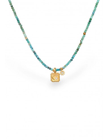 Turquoise Celestial Charm Necklace acheter