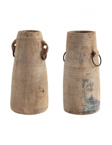 Round Wood Milk Jug Toutes les collections ici