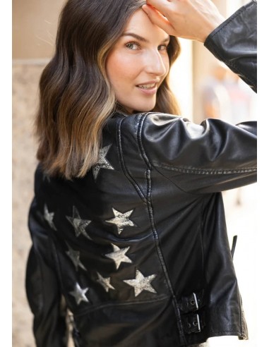 Christy RF Leather Jacket acheter en ligne