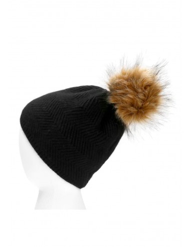 "The Apres" Hat Black Real Fur vous aussi creer 