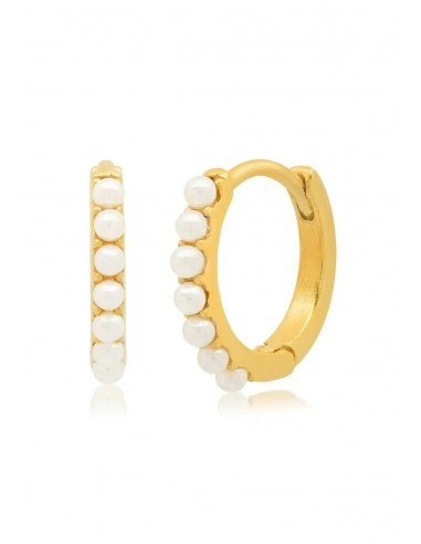 Pearl Huggie Earrings store