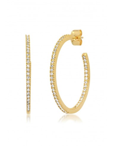 Large Gold Hoop Earrings pas cher chine