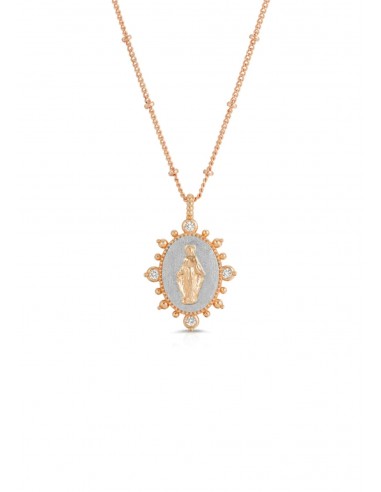 Lady Lourdes Pendant in Silver Rose Gold Jusqu'à 80% De Réduction