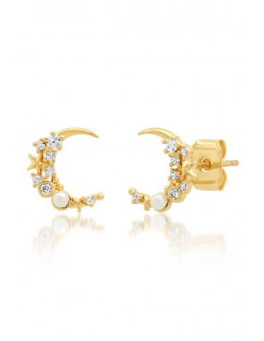 Half-Moon Gold Earrings france