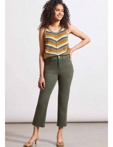 Brooke Micro Flare Crop Jeans - Fern Green store