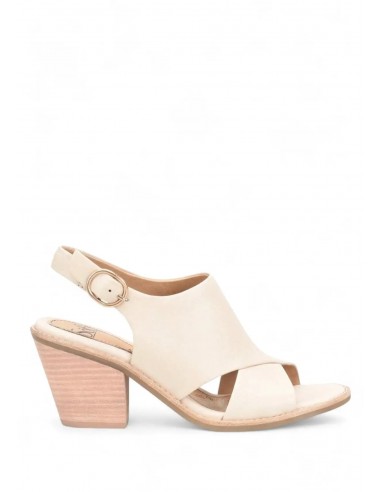 Mendi Crossover Slingback with Stacked Heel - Tapioca Grey l'évolution des habitudes 