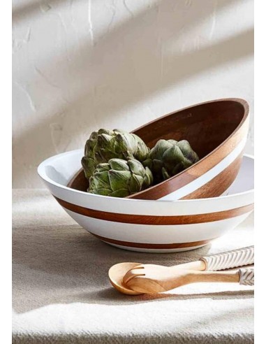 Wood Strapping Nested Bowls chez Cornerstreet bien 