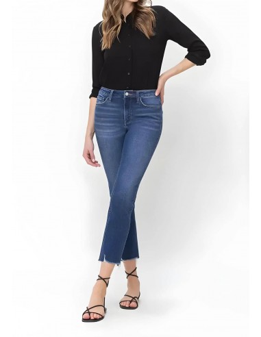 High Rise Slim Straight Jeans - Effusive l'achat 