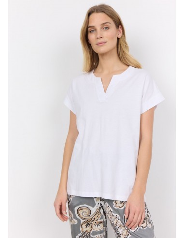 Derby Knit Top - White ou a consommer sur place